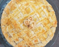 Torta de palmito com requeijão