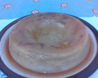 Pudim de iogurte natural