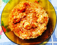 Risoto de camarão fácil e rápida