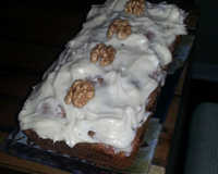 Bolo de cenoura integral (receita inglesa)