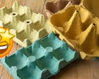 Veja tudo o que você pode fazer com a caixa de ovo de papelão: ideias originais e úteis