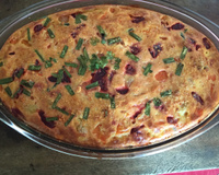 Souflé de legumes delicioso