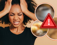 Esses alimentos PIORAM as crises de enxaqueca e você deve retirá-los do cardápio; veja quais são!