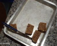 Paçoquinha ideal para crianças - não esfarela