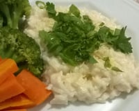 Risoto de palmito cremoso