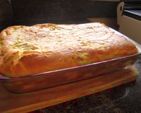 Torta de ricota com azeitona