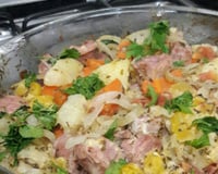 linguiça de frango ao forno