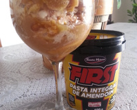 Pavê de pasta de amendoim