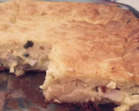 Assado cremoso de palmito