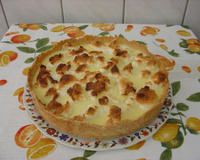 Torta merengue de banana da terra