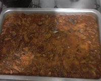 Pizza rápida de liquidificador