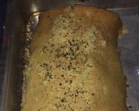 Rocambole de arroz cozido do Lúcio Cezar