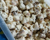 Pipoca com leite ninho