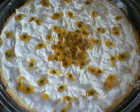 Torta de mousse de maracujá