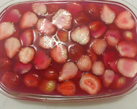 Sobremesa de morango