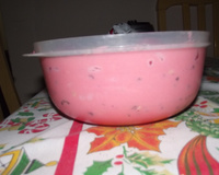 Pavê de morango e chocolates com bolacha passatempo