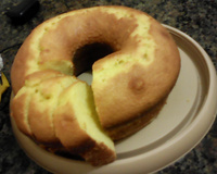 Bolo de laranja inteira