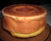 Pudim de cenoura com farinha de rosca