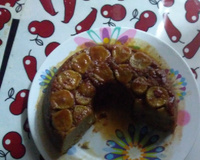 Bolo de banana fit no microondas