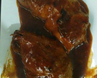 Carne com cerveja preta