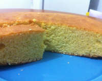 Bolo de farinha de milho delícia