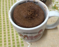 Bolo de caneca sem fermento