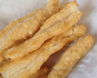 Biscoito de povilho frito