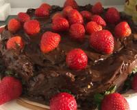 Receita de torta bombom de morango