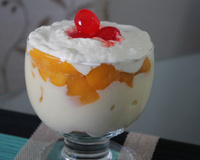 Pavê com pêssego simples: confira a receita