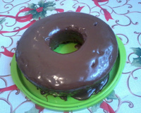 Bolo de chocolate no liquidificador