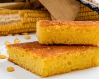 Bolo de milho de milharina