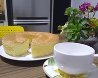 Bolo de arroz cru sem gluten