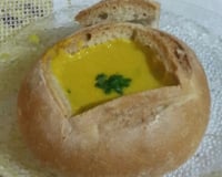 Sopa creme de abóbora