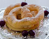 Pretzel de açúcar e canela