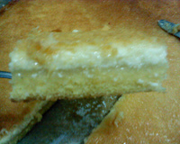 Bolo cremoso de fubá