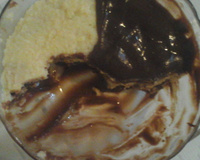 Pavê de brigadeiro com beijinho