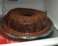 Bolo de chocolate molhadinho