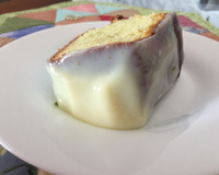 Bolo de gelatina de limão