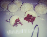 Brigadeiro de leite em pó com creme de avelã