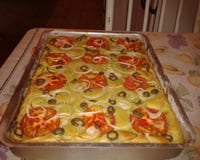 Torta de pão amanhecido