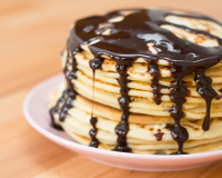 Panqueca de chocolate