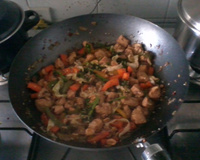 Frango xadrez da Sabrina