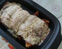 Empanado de frango à Parmegiana