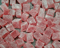 Bala de pinga ou gelatina de cachaça