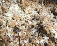 Risoto de shitake a brasileira