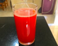 Suco de morango com limão