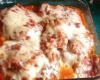 Coxão mole à parmegiana