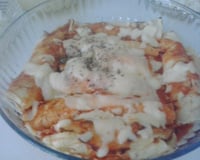 Panqueca fácil de presunto e queijo