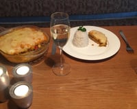 Escondidinho de batata inglesa e carne moída