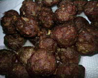 Bolinho de carne moída